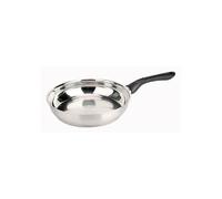 BAUMALU Primo 28 - Poêle inox 28 cm - Tous feux et induction