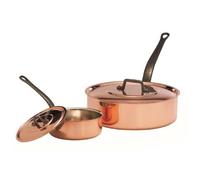 Baumalu Sauteuse avec couvercle en cuivre 24 cm