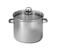 BAUMALU Traiteur inox + couvercle verre - 24 cm