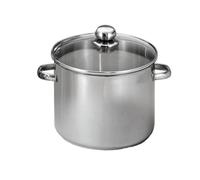 BAUMALU Traiteur inox + couvercle verre 28 cm