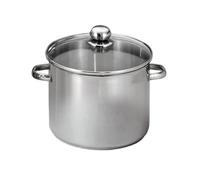 BAUMALU Traiteur inox + couvercle verre 30 cm