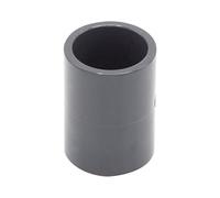 Baumaxxe Manchon PVC-U à coller avec butée interne PN16 I 20 mm 1/2 pouce gris I raccord droit pour tube pression piscine arrosage bassin aquariophilie I bm033