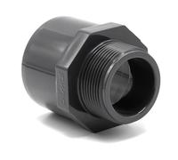 Baumaxxe Manchon réducteur PVC 63 mm vers 50 mm 1 1/2" - bm177