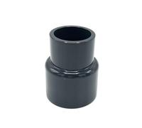 Baumaxxe Manchon réducteur PVC-U à coller réduction droite I 50 mm vers 40 mm avec emboîtements 63/50 et 50/40 I Raccord pression pour plomberie piscine et eau I bm209