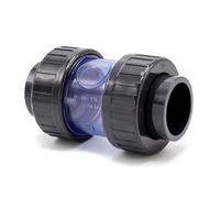 Baumaxxe Raccord PVC manchon transparent Ø 50 mm PN16 - bm325
