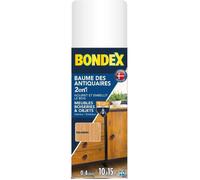 BONDEX - Baume des Antiquaires - Aérosol à base de Cire d'Abeille - Incolore - Spray 400 ml