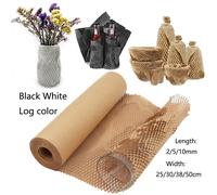 Baume en accent d'abeille recyclable, papier à bulles WHeavy p, rond-rouleau pour le déménagement, l'emballage d'expédition, les cadeaux, les fournitures en papier Log color