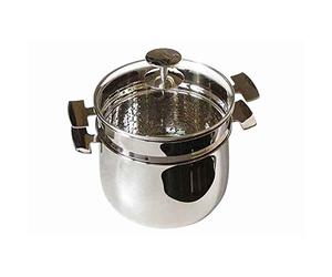 Baumstal 9227 Cuiseur à Riz Inox 18/10 20 cm, Métallisé