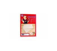 BAUSCH - 327 - 4 PLANCHES DE BOIS A4 DE RECHANGE POUR SCIE A DECOUPER