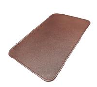 BAUSTER® Plaque de sol - 80 x 49 cm - Plaque de cheminée - Protection du sol pour foyers - Robuste - Couleur cuivre