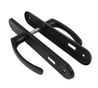 Bauster® Poignée de porte 72/90 mm Modèle PZ/BB/WC Poignée de porte Ferrure de porte Poignée de porte Garniture de poignée Plaque longue Garniture de poignée de porte, Porte intérieure Porte