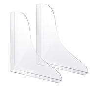 Bavettes d'angle transparent pour baignoire, garde-boue de douche de bain, bavette d'eau transparente pour baignoire, bavettes de douche en acrylique transparent pour baignoire
