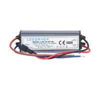 Baxnore Alimentation du pilote LED Boîtier en aluminium IP65 Conception compacte convertit le courant alternatif en courant continu pour les lumières LED intérieures et extérieures