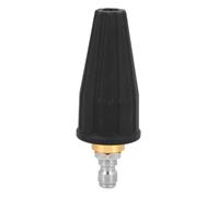 Baxnore Buse de pulvérisation Turbo rotative pour Nettoyeur Haute Pression 3600 PSI avec Connexion Rapide de 1/4 Pouce pour Le Nettoyage de la terrasse de la Voiture en Acier durab