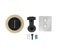 Baxnore Capteur de Pluie Intelligent, détecteur de météo extérieur à énergie Solaire avec Alerte d'application pour la Surveillance du Jardin, de la pelouse et de la Cour, Compatib