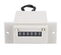 Baxnore CSK6 YKW Compteur électromagnétique Compteur d'impulsions électronique à 6 chiffres Enregistrement précis à grande vitesse pour les scénarios industriels et de fabrication (DC12V)