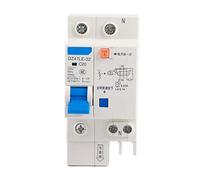Baxnore DZ47LE 32 1P+N 16A 20A Disjoncteur de fuite à la terre avec protection contre les surcharges et les courts-circuits, interrupteur de sécurité de coupure de courant automati (20A)