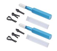 Baxnore Ensemble de couteaux à découper les sols professionnels avec 4 lames HSS, manche en alliage d'aluminium pour la coupe des sols en PVC, le soudage et la coupe d'angle, compl