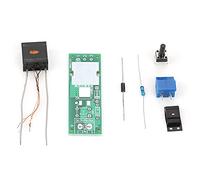 Baxnore Générateur d'impulsions haute tension Kit de bricolage Module de bobine d'arc pour briquet électronique Expérience de briquet 3 5 V Entrée 5 A Courant Violet Arc haute temp