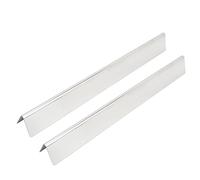 Baxnore Grill Heat Plaque chauffante de Rechange pour Barbecue en Acier Inoxydable pour Accessoires de Gril à gaz Weber Spirit Series 2 pièces 57,1 cm antirouille Durable