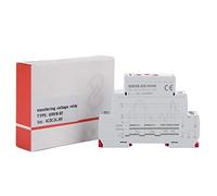 Baxnore GRV8 02 Relais de surveillance de tension monophasé Dispositif de protection contre les surtensions Mesure True RMS Temps de retard réglable pour les équipements de protect (GRV8-02/AD48)