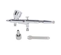 Baxnore Kit d'aérographe Kit de Pistolet de pulvérisation Multifonctionnel en Acier Inoxydable pour la pulvérisation de modèles d'œuvres d'art Pistolet aérographe de précision Prof