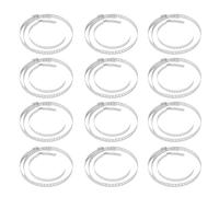 Baxnore Kit de colliers de serrage de démarrage CV 24 pièces, bandes de joint universelles, pinces à sertir réglables pour arbre d'essieu d'entraînement, colliers de serrage de dém