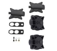 Baxnore Kit de reconstruction de diaphragme de pompe à air pièces de rechange complètes pour pompes à air Hiblow HP100 HP120 matériau en caoutchouc durable installation facile ense