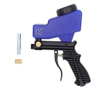 Baxnore Kit de sablage Professionnel Haute Pression 70 150 PSI Ensemble d'outils de Pistolet de sablage pour l'élimination de la Rouille Peinture Gravure sur Verre Nettoyage de sur (Bleue)