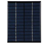Baxnore Module de panneau solaire en silicium polycristallin 2W 12V, haute efficacité pour projets scientifiques, lumières extérieures, jouets solaires, décoration de jardin