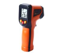 Baxnore Pistolet thermomètre infrarouge professionnel, compteur de température numérique sans contact pour la cuisine industrielle, sécurité alimentaire avec rétro-éclairage, matér