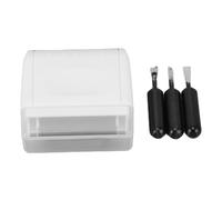 Baxnore Rouleau encreur de protection d'identité, grande taille, compact, portable, design ergonomique, tampon antivol d'identité avec encre remplaçable pour factures, étiquettes d