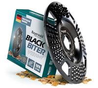 Bayerwald - Black Biter Vision Ø125 mm (Pour poncer le bois, le plastique PVC etc.) | Convient pour toutes les meuleuses d'angle courantes