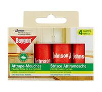 Baygon Rubans Attrape-Mouches, Efficacité 6 Semaines, 2 en 1
