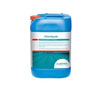 BAYROL Chloriliquide 20 L - Chlore Liquide Non stabilisé sans Acide cyanurique - Évite la Formation de tartre dans Le système d‘Injection - désinfection permanente