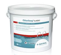 Bayrol Chlorilong Classic 5 kg de pastilles de chlore 250 g pour désinfection permanente