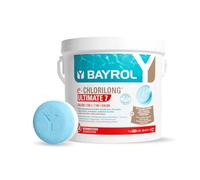 BAYROL e-Chlorilong® Ultimate 7 Piscine 4,8 kg - Galets Chlore 300g - Chlore Piscine 7 Actions - Traitement Intégral Eau et Filtre