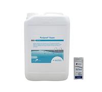 BAYROL PURIPOOL Super Liquide - 6L | Hivernage - Ultra Concentré - Non moussant + 10 Tests HPS OFFERTS 6 en 1