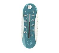 BAYROL Thermometre piscine 18cm - Prise en main rapide - Produit durable dans le temps - avec affichage de la température - Matériau ABS robuste - Grands chiffres - Cordon de fixation inclus