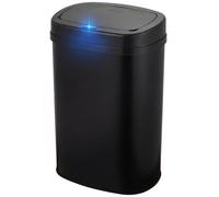 Bayt Poubelle de Cuisine 60 Litres Noire avec Couvercle à Ouverture Automatique Capteur - Grande Poubelle Tri Sélectif Rectangulaire | Poubelle 60L Anti-Odeur pour Bureau et Salle de Bain
