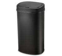 Bayt Poubelle de Cuisine 60 Litres Noire avec Couvercle à Ouverture Tactile - Grande Poubelle Tri Sélectif Rectangulaire | Poubelle 60L Anti-Odeur pour Bureau et Salle de Bain
