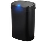 Bayt Poubelle de Cuisine à Capteur - 60 Litres - Ouverture Automatique - Métallique - Noir