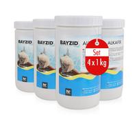BAYZID® Alkafix 1 kg - Booster d'Alcalinité pour Piscine, Augmente l'Alcalinité (TA)