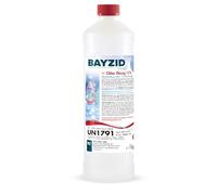 Bayzid Chlore Liquide 1 x 1 kg - Eau Claire et Brillante - Action Rapide | Désinfectant Piscine à Action Rapide, 13-15% de Chlore Actif - Pour Systèmes de Dosage Automatique - Action Rapide et Durable
