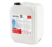 BAYZID® Chlore Liquide 1 x 12,5 kg - Désinfectant Piscine à Action Rapide, 13-15% de Chlore Actif - pour Systèmes de Dosage Automatique - Clarifiant Eau Cristalline - Idéal Spa, Jacuzzi, Pataugeoire