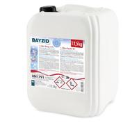 BAYZID® Chlore Liquide 4 x 12,5 kg - Désinfectant Piscine à Action Rapide, 13-15% de Chlore Actif - pour Systèmes de Dosage Automatique - Clarifiant Eau Cristalline - Idéal Spa, Jacuzzi, Pataugeoire