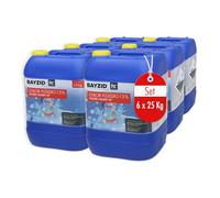Bayzid® Chlore Liquide 48° - Désinfectant Rapide pour Piscine - Bouteille 6 x 25 kg (150 kg) - 13-15% de Chlore Actif