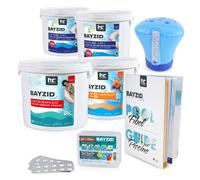 BAYZID® Kit de Démarrage Complet pour Grandes Piscines - Entretien Efficace de l'Eau