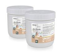 BAYZID® Mini Pastilles de Chlore 2 x 500g - Désinfection Rapide pour Spa, Jacuzzi et Pataugeoire - Chloration Choc et Permanente