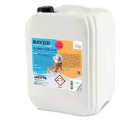 Bayzid® pH Moins Liquide 14,9% 1 x 10 kg | Abaisseur de pH Rapide & Efficace pour Piscine | Stabilisé et Compatible avec Tous Les Produits Bayzid